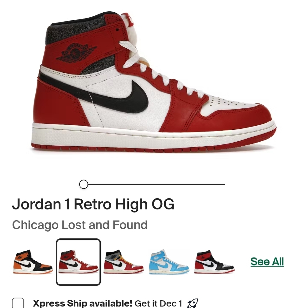 Jordan 1 Retro High OG Sneakers